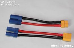 RC Aeroplane Model Boat Cars Plane Part LIPO Battery XT60 Plug Change to EC5 or EC5 to XT60 with Wire Part