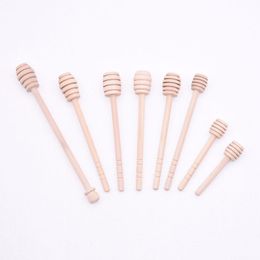 HOT Kitchen Dining Bar Home Garden Drop Delivery Long Handle Honey Stick Wood Coffee Milk Multi Function Stirring Rod 3 Sizes Tail 2112 V2