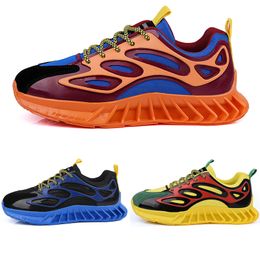 Original Outdoor Running Shoes Men Women Green Blue Orange Yellow Fashion Mens Trainers Womens Sports Sneakers Walking Runner Shoe