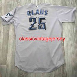 Men Women Youth 2007 Team Issued Troy Glaus Baseball Jersey Embroidery Custom Any Name Number XS-5XL 6XL