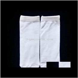 10Pairs Sublimation Diy White Blank Doublesided Printing Kids Stockings Size 2035Cm Nrwol Socks Vticl