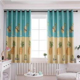 W100xH250cm/W100xH200cm Print Window Blackout Curtains Cartoon For Kid Room Drapes Cloth Bedroom Baby Curtain Nursery &