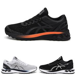 Outdoor Running Shoes Men Women Climb Black and white orange Grey Fashion #16 Mens Trainers Womens Sports Sneakers Walking Runner Shoe