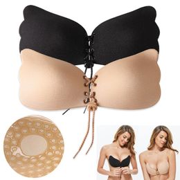 Sticky Bra Strapless Backless Invisible Lift up Bra Pad Self Adhesive Push up Bras Magic Nipple Covers women's underwear
