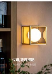 Modern Minimalist Long Strip Grille Wall Lamps Living Room Decor Corridor Aisle Study Restaurant Bedroom Luxury Glass Art Lights