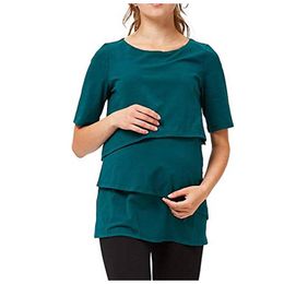 2022 maternidade
 Tops para mulheres verão lactação de maternidade t-shirt sólido em volta do pescoço superior mulher tshirts tee gráfico mujer camisetas mulheres