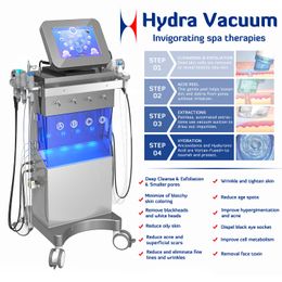 11 in 1 Microdermabrasion Hydrodermabrasion Machine Water Peeling Oxygen Jet Spray PDT RF Vacuum Skin Rejuvenation BIO Skin Scrubber