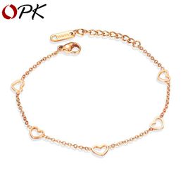 Charms Bracelets For Women Luck Bangle Chain Link Classic Love Pendant Bracelet Trendy Vintage Female Jewelry Fashion Girls Birthday Party Gift 620015923700