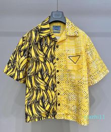 21ss lastest yellow fashion men and women t-shirt