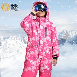 china clothing factories NZ - Russia Mongolia Northeast China Skiing Factory Outdoors Keep Warm Waterproof Ventilation Children Clothing Snowboard Jumpsuit Suits