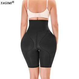 Women Butt Lifter Shapewear Waist Tummy Control Body Underwear Shaper Pad Control Panties Fake Buttocks Lingerie Thigh Slimmer 220307