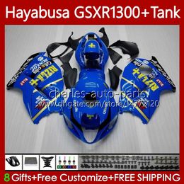 1300CC Hayabusa For SUZUKI GSX-R1300 GSXR-1300 GSXR 1300 CC 74No.35 GSXR1300 1996 1997 1998 1999 2000 2001 GSX R1300 2002 2003 2004 2005 2006 2007 Fairing factory blue