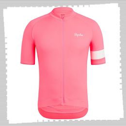 Pro Team rapha Cycling Jersey Mens Summer quick dry Sports Uniform Mountain Bike Shirts Road Bicycle Tops Racing Clothing Outdoor Sportswear Y210412101