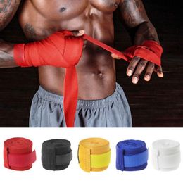 1PC 5CMx2.5M Boxing Hand Wraps Cotton Bandage Elastic Handwraps with Hand Wrist Support for Boxing Kickboxing