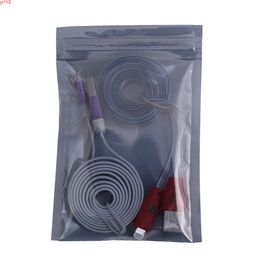 100 Multi Sizes Self Seal Translucent Anti Static Mylar Flat Pouch Zip Lock Bags For Mobile Phone Accessoriesgoods