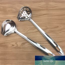 Hot Pot Soup Ladle Spoon Duck Mouth Shaped Spoon Stainless Steel Long Handle Hanging Tableware Scoop Ladle Cooking Tools Factory price expert design Quality