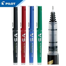 3/4/6/12/24Pcs PILOT BXC-V5 direct liquid type gel pen 0.5mm large capacity replaceable ink tank BX-V5 upgraded version 210330