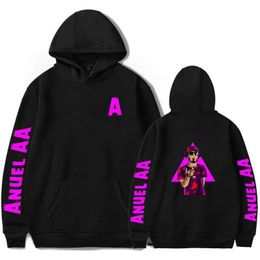 Y2K Hoodies Sweatshirts Anuel Streetwear Top-quality Mens Fashion Sweatshirt Men Women Loose Harajuku Hip Hop Swag Hoody Clothes