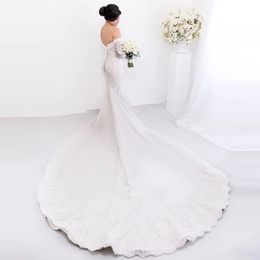 Ball Gown Wedding Dresses Sweetheart Corset Floor Length Princess Bridal Gowns Beaded Lace Pearls Custom Made WD0003