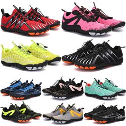 2021 Four Seasons Fünf Finger Sportschuhe Bergsteige Netto Extrem einfaches Laufen, Radfahren, Wandern, grün rosa schwarzes Klettern 35-45 Color39