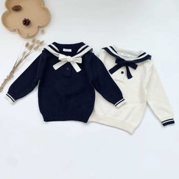 Autumn Sweet Baby Kids Girls Pullover Sweaters Children's Clothes Spring Baby Kids Girls Long Sleeve Knit Sweater Y1024