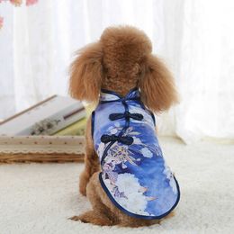 Small s Chihuahua Dresses Suit Costume for Puppy Pet Cute Disigner Dog Clothes Cheongsam