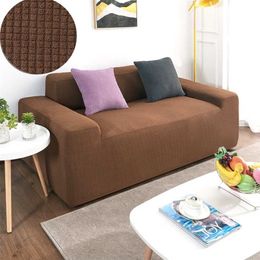 Super Soft Polar Fleece Fabric Sofa Cover Elastic For Living Room Couch Corner 211116