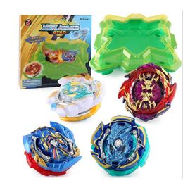 B-X TOUPIE BURST BEYBLADE High Quality Plastic Mini Beyblades Burst Stadium With Launcher Bey Blades Metal Fusion Spinning Top X0528