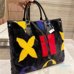 Designer- Women shopping bag printing purse Rabbit bags High Quality Luxurys Ladies handbag Women fashion mother handbags shoulder bag