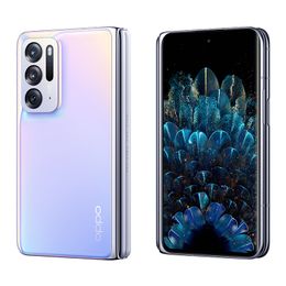 Original Oppo Find N 5G Mobile Phone Folding 12GB RAM 512GB ROM Octa Core Snapdragon 888 Android 7.1" AMOLED Folded Screen 50MP AI NFC Face ID Fingerprint Smart Cellphone