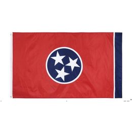 newwholesale factory price 100% Polyester 90*150cm 3x5 fts Eastern United States Tennessee flag For Decoration EWD5726