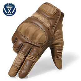 Men cycling non-slip sport bicycle gloves protective equipment mountain racing cross-country motorcycle full finger gloves H1022