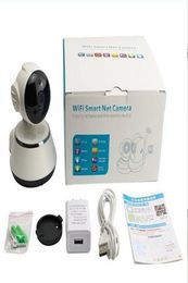 V380 Baby Monitor Telefon App HD 720P Mini IP WiFi Kamery Bezprzewodowy P2P Security Camera Night Vision IR Robot Support 64g