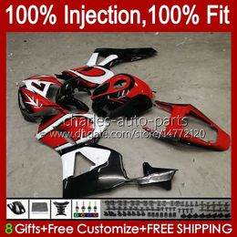 Injection 600CC For HONDA Red black CBR600 CC CBR600RR 2013 2014 2015 2016 17 18 19 20 Bodys 57No.118 CBR 600RR CBR 600 RR F5 13 14 15 16 2017 2018 2019 2020 OEM Fairing