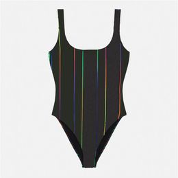 Colourful Printed One Piece Swimwear Ladies Sexy Bikinis Sets Push Up Padded Womens Swimsuits Summer Clothing