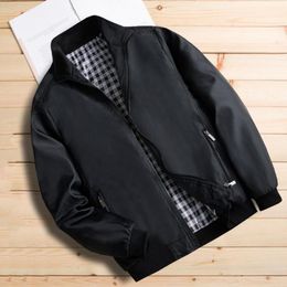 Men's Jackets 2021 Spring Autumn Men Business Thin Winter Casual Fleece Windproof Wear-resistant High Quality Jacket