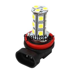 DC12V White H11 H8 Headlight Bulb Driving Fog Lights LED 5050 18 SMD High Quality Universal LED lamps for cars Car-styling