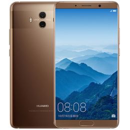 Version Global Huawei Mate 10 4G LTE Cell 4GB RAM 64GB ROM Kirin 970 Octa Core Android 5.9" Screen 20.0MP AI NFC Fingerprint ID 4000mah Smart Mobile Phone B 6B