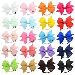 Baby Girls Mini Bows Hairbands Hair Accessories Small Cute Headbands Infant Toddler Headwear Headdress for Child Kids