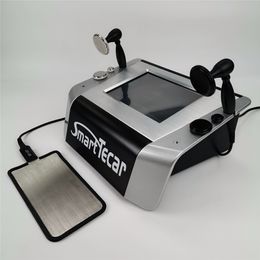 Portable Tecar terapia RF medcial machine for plantar Fasciitis Sports injuiry and full body massage
