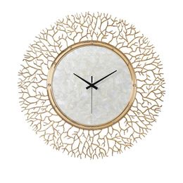 Wall Clocks Creative Mute Modern Design Large Clock Copper Fashion Art Luxury Deco Murale Home Decor For Living Room Pared