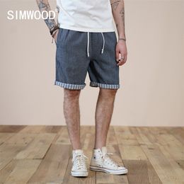 Summer Plaid Checked Oversize Shorts Men Soft Comfortable Drawstring Plus Size Jogger Brand Clothing 220301