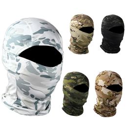 Camouflage Balaclava Outdoor Cycling Fishing Hunting Hood Protection Tactical Balaclava Head Face Mask Cover
