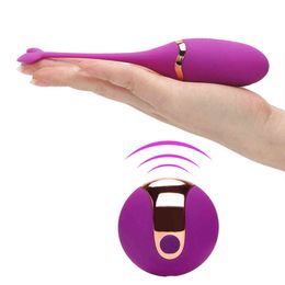 NXY Eggs Adult products wholesale USB charging Wireless remote control egg hopping couple fun tease touch fishtail 1124