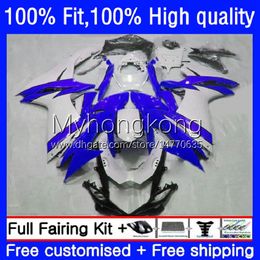 OEM Body For SUZUKI GSXR750 GSXR 600 750 CC 600CC 2011 2012 2013 2014 2015 2016 2017 White blue 23No.95 GSXR-600 750CC GSXR600 K11 11 12 13 14 15 16 17 Injection Fairing