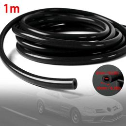 1M Tubo flessibile del carburante 6mm 1/4 "Pollici Silicone pieno Carburante Benzina Olio Tubo per vuoto d'aria Linea Tubo Tubo Accessori per auto Consegna veloce Nave