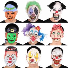 skull mask half face Australia - Halloween Horror mask headgear thriller Cosplay masquerade dance spoof party culture