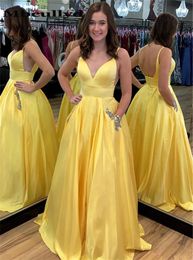 Yellow Gala Gowns Oferta Online | DHgate.com