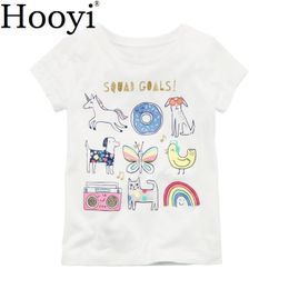 100% Cotton Baby Girl Clothes Kids Tops Girl's Tees Shirts Cute Outfits Infant Clothing T Shirts Fashion Children 6-24 Month 210413