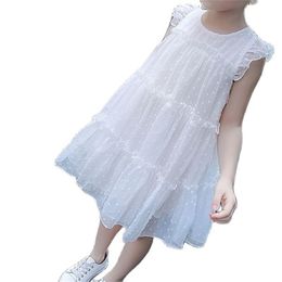 Girls' dress summer style chiffon western Baby princess P4621 210622